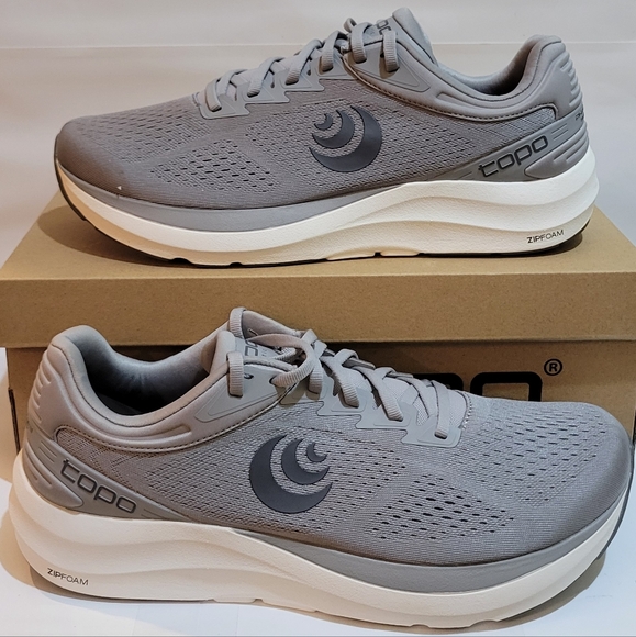 Topo Athletic Men's Phantom 3 Running Shoes Gray - Picture 1 of 6